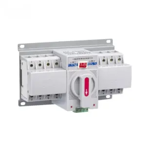 2P 4P 16A-63A MCB Type Circuit Breakers 380V Automatic ATS Dual Power Transfer Switch for Reliable Power Management