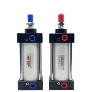 SC Double Acting Air Cylinder ,Bore:32-125mm,Stroke:25-500mm ,High Thrust Pneumatic Actuator