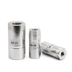 KA Series One-Way Pneumatic Check Valve Air Non-Return Valve with G1/8" to G1" Internal Thread (KA-6/8/10/15/20/25/40/50)