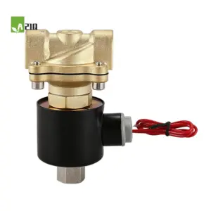 A21Q -Normally Open N/O Brass Electric Solenoid Valve 220V Pneumatic Valve For Water Oil Gas