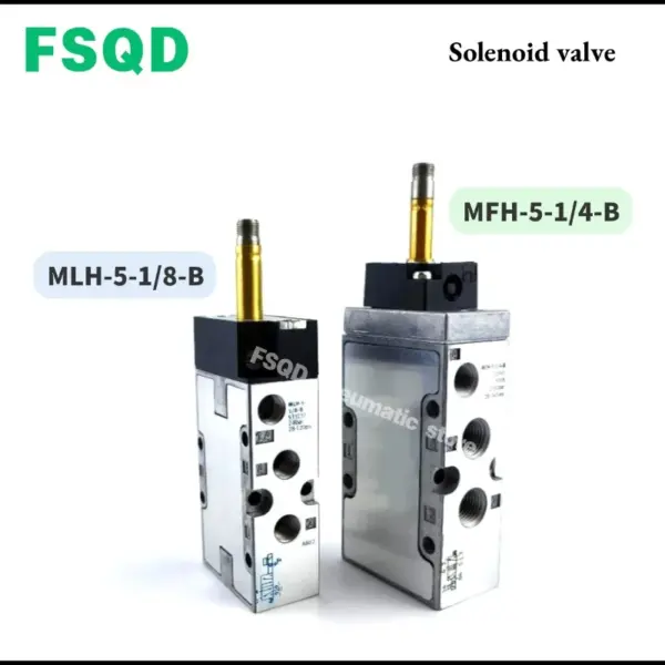 JMFH-5-1/8 1/2 1/4 3/8-B MFH-5/3E 5/3G-1/4 1/8 3/8-B MEH MEBH-5-2-1-8-P-B VMPA2 Solenoid valve MFH/JMFH/MEH/MLH Pneumatic tool