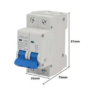 For Solar Panel Arrays White,Blue Solar PV Isolator DC Circuit Breaker For Solar Systems PV Disconnect Switch 1000V DC