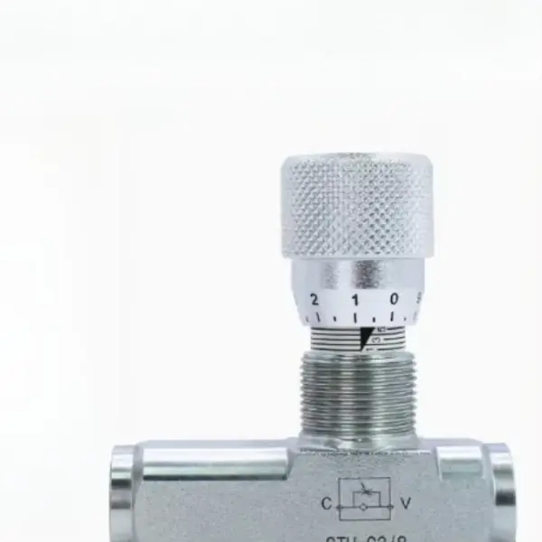 STU-G3/8 Flow Control Valve STU Hydraulic Throttle Valve One-way High-Pressure Hydraulic Cylinder Speed Control Valve