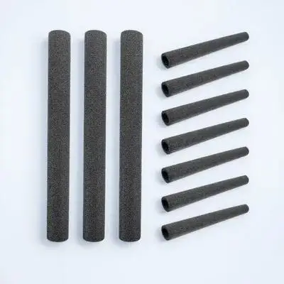 10Pcs Pipe Insulation Sleeves Black Polyethylene Foam Tube Heat Cold Protection for Air Conditioner Water Pipes