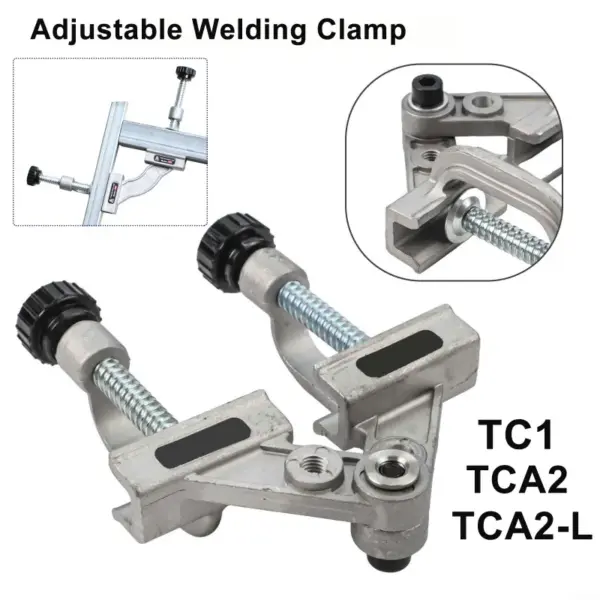 Adjustable Welding Clamp Made of Stainless Steel Fast Clamping Fixture for Precise Positioning in Woodworking and Metal Welding