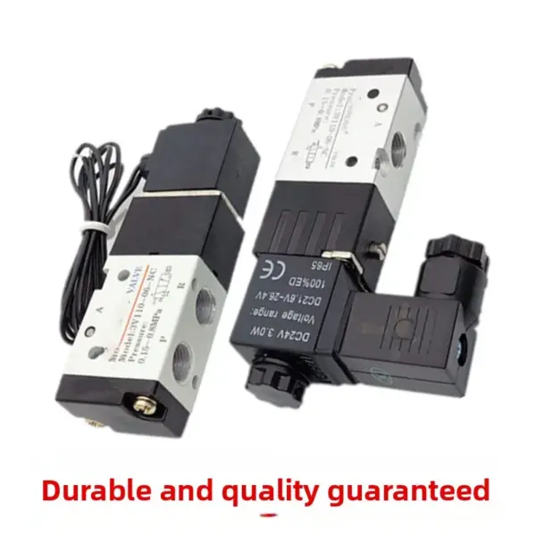 3V110-06-NC 3V110-06-NO Air Solenoid Valve 3 port 2 Position 1/8 Normally Closed Normally Open Pneumatic Control Valve