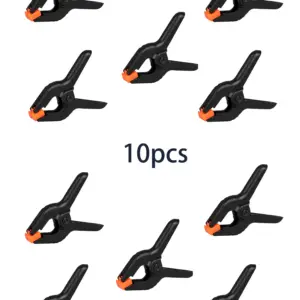 10 Pcs/Set of Spring Clips, 6-Inch Plastic Clip Background Clip Fixture, Suitable for Background Bracket Woodworking Clamp