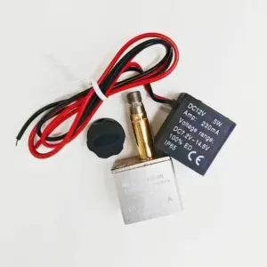 12V 24V 220V Pneumatic Electric Solenoid Valve 2 Position 2 Port Normally Closed Air Magnetic Valve 6mm 8mm Hose Barb Connection