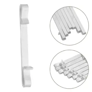 12Pcs Drawer Slide Retainer Clips Spring Loaded Quiet Operation Drawer Fixing Clamps for Kitchen Cabinet Panel Mounting Hardware