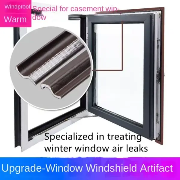 New 40M Acustic Foam Window Sealing Strip for Casement Window Seal Soundproof Foam S Weather Stripping Door Seal Gap Filler Tape