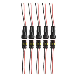 Marine Automotive Male Female Connectors Automotive Connector Kit Dustproof Electrical Conductivity High Stability