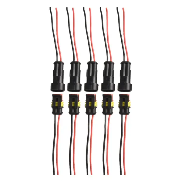 Marine Automotive Male Female Connectors Automotive Connector Kit Dustproof Electrical Conductivity High Stability
