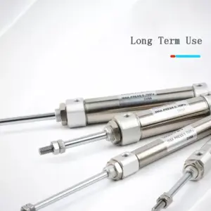 Double Acting Pneumatic Air Cylinder Mini Small CDJ2B Type Single Rod 10mm 12mm 16mm Bore 20mm 25mm 30mm 150mm Stroke CDJ2B16
