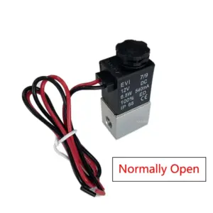 Normally Open Solenoid Valve 1/8" 12V 24V 110V 220V 2 Way Solenoid Valve Pneumatic Valves for Water Air Gas Two-way