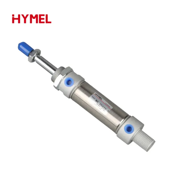MA Type With Magnet Stainless Steel Double Action 16/20/25/32/40mm Bore 25/50/75/100/125/150/175mm Stroke Pneumatic Cylinder