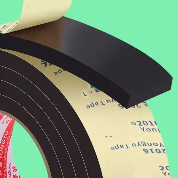 EVA Seal Foam Tape T Weather Stripping for Door and Window,High Density Single Sided Closed Cell Door Insulation Weather Strip