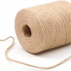 2mm Natural Jute Twine, 164ft For Crafts, Gardening, Gift Wrapping & Wedding Decor
