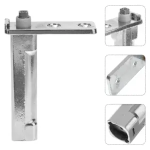 1Pcs Premium Zinc Alloy Noise-Free Spring Loaded Door Hinge for Freezer Refrigerator Cabinet Auto Close Heavy Duty Hinge