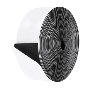 Black Weather Stripping Door Seal Strip Self Adhesive Insulation Soundproof High Density Foam Tape for Window Air Conditioning