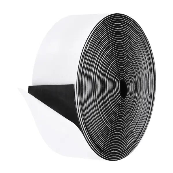 Black Weather Stripping Door Seal Strip Self Adhesive Insulation Soundproof High Density Foam Tape for Window Air Conditioning