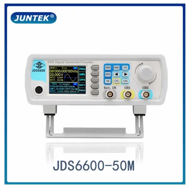 JDS6600 50MHz DDS Function Signal Generator CNC Arbitrary Waveform Dual-channel Frequency Meter
