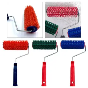 Decorative Paint Roller Household Wall Painting Brush for DIY Texture Pattern Roller for Home and Furniture Art