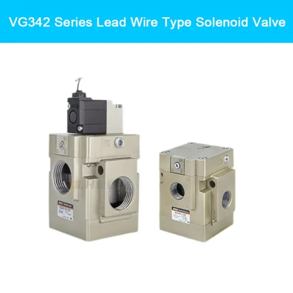 NEW Type 2/3-Way Pneumatic Solenoid Valve, Vacuum & Low-Pressure Pilot-Operated Seat Valve Control VG342-4G-04