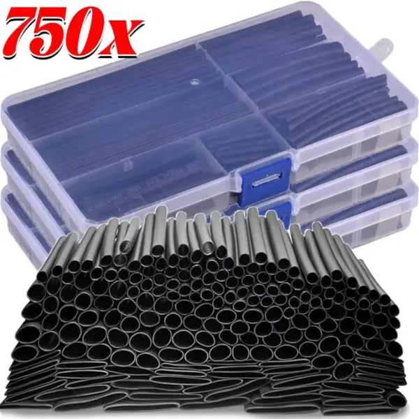 Thermoresistant Tubing Shrink Wire Wrapping Heat Shrink Tube Kit Electrical Connection Tube Cable Insulation Sleeves Protecter