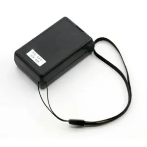 Jewelry Magnifier Magnifying Glass DIY ABS Plastic Black Dual Lens Foldable Jewel Loupe LED Light Lens Portable