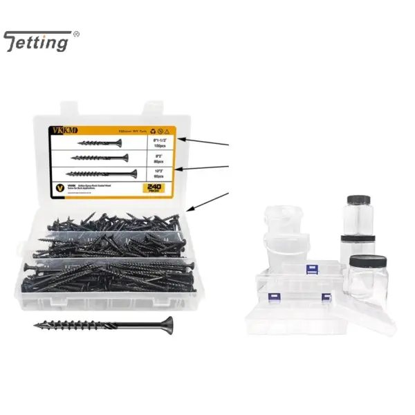 100pcs Drywall Anchor Kit Hollow Wall Anchors Plasterboard Plugs Screws Butterfly Expansion Tube Pipe