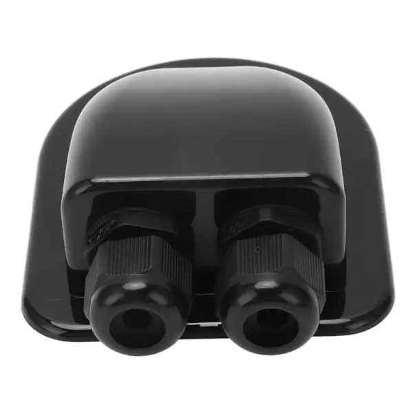 2 Pcs Black / White Solar Cable Entry Gland For 2.5mm² to 6mm² Cables IP68 Waterproof Rated ABS Solar Cable Gland Housing