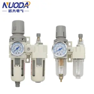 AC2010-02 AC3010-03 AC4010-04 Pneumatic Pressure Regulator Oil Water Separator Manual Drainage Compressor Air Filter Moisture