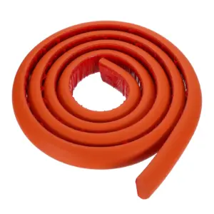 Uxcell 1/2Meters Foam Backer Rod Red D-shaped Solid Joint Filler Foam Seal Strip for Caulk Saver Rope Caulk Cement Crack Filler