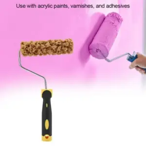 With Handle Texture Pattern Paint Roller Pattern Tool M 60 Imitation Seaweed Sponge Roller M 80 Texture Tool