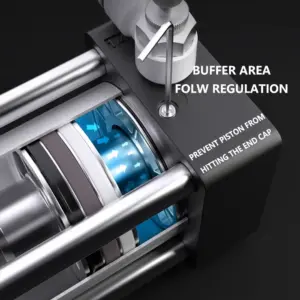 ABILKEEN SC32X75 Standard Pneumatic Cylinder 32mm Bore Size X 75 MM Stroke Double Acting Air Standard Cylinder