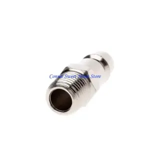LXAF Euro Air Line Hose Fitting Connector Quick Release 1/4 Inch BSP Male Thread