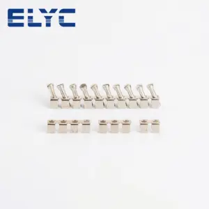 10Pc FBI10-8 Wiring Jumpers 10 Seats UK6N UK 6N Connector FBI 10-8 DIN Rail Terminal Block Accessories Termin Fixed Bridge