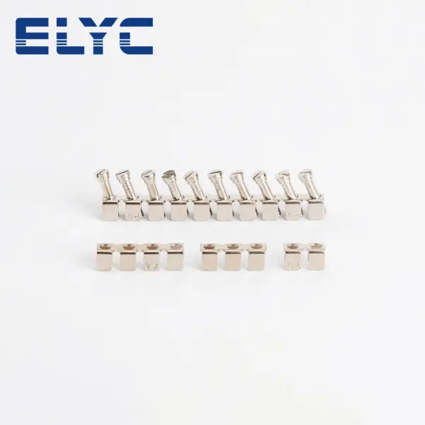 10Pc FBI10-8 Wiring Jumpers 10 Seats UK6N UK 6N Connector FBI 10-8 DIN Rail Terminal Block Accessories Termin Fixed Bridge