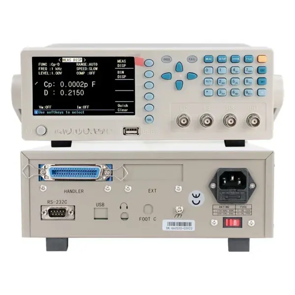 Hot SalesLCR 7030 High Precision 30kHz Bench Top Digital LCR Meter Impedance Meter With RS232 USB Handler