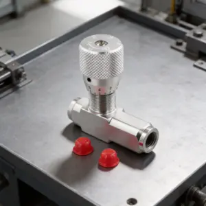 One-Way Joint Hydraulic Flow Control Valve STU-G1/4 STU-G3/8 Throttle Check Valve For Hydraulic Oil Gas Control Needle Valve