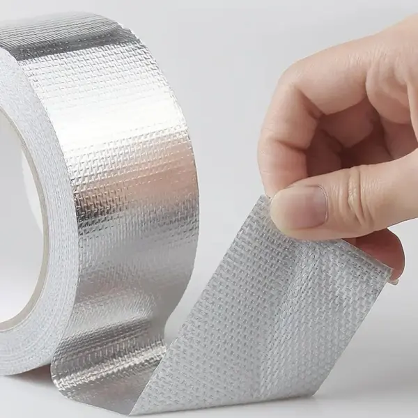 Glass Fiber Aluminum Foil Tape,ireproof Heat Resistant Tape, Reinforced Foil Duct Tape, for HVAC, Metal Repair Sealing and Insul