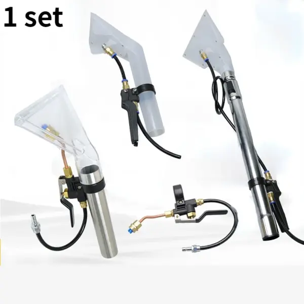 Upholstery carpet cleaning extractor vacuum cleaner wash nozzle set furniture car cleaning hand tool auto detail wand portable