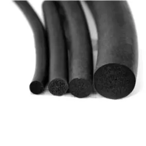 5 METERS epdm black O auto door seal protector car door rubber foam sealing filler strip weatherstrip  round EPDM rubber foaming