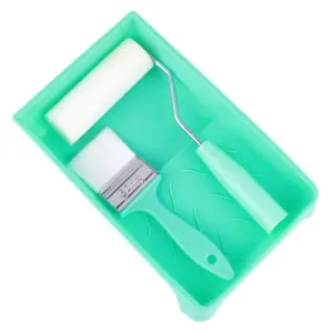 A25F-Industrial Tool Paint Tray Set With Sponge Roller Brushes
