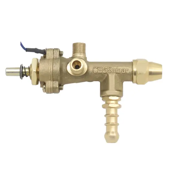 copper three gears gas heater control valve fire pit flame control valve flame failure device solenoid valve parts gas switch