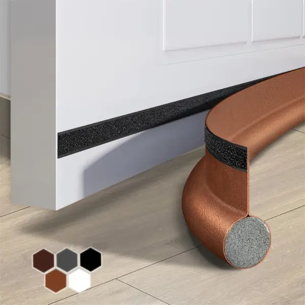 Adjustable Door Bottom Draft Stopper Weather Stripping Door Sweep Under Draft Blocker Insulator Weatherstrip House Acoustic Foam