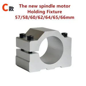 1pc High Quality Spindle Clamp 57/58/60/62/64/65/66mm Aluminum Mounts/fixture/chuck/ Bracket Clamp/Holder  Hold
