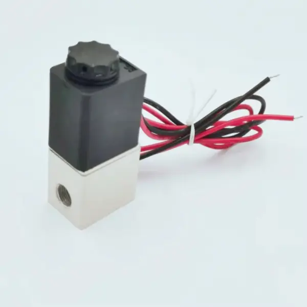 DC 12V24V110V220V Solenoid Valve 1/4" 1/8" 2 Way Normally Closed Direct-acting Pneumatic Valves For Water Air Gas Hot