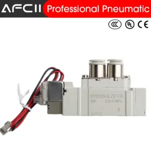 SY3120 SY5120 SY7120 4LZD 5LZD 6LZD Original replacement Pneumatic Control Solenoid Valve  5 port 2 Solenoid Valve SY5120 Valve
