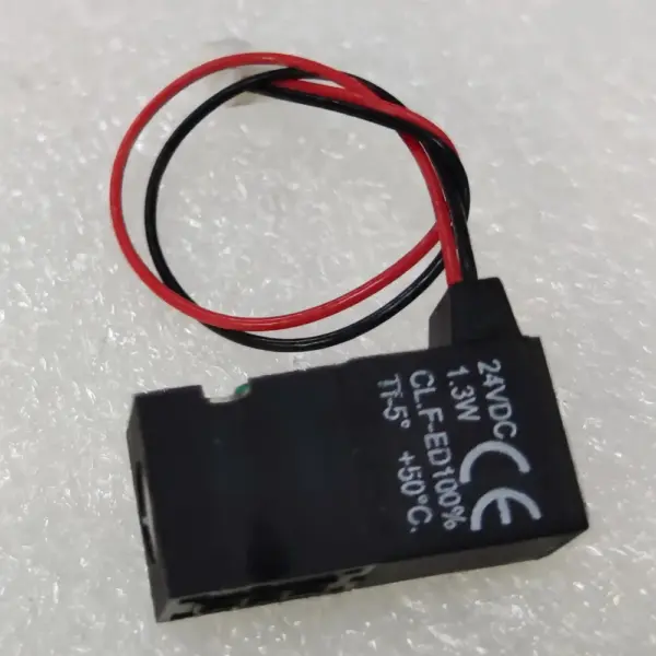 24V DC 1.3W Solenoid Valve Accessory For Sock Machine